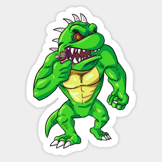 Lizzie- Rampage Sticker by Orangeblitz